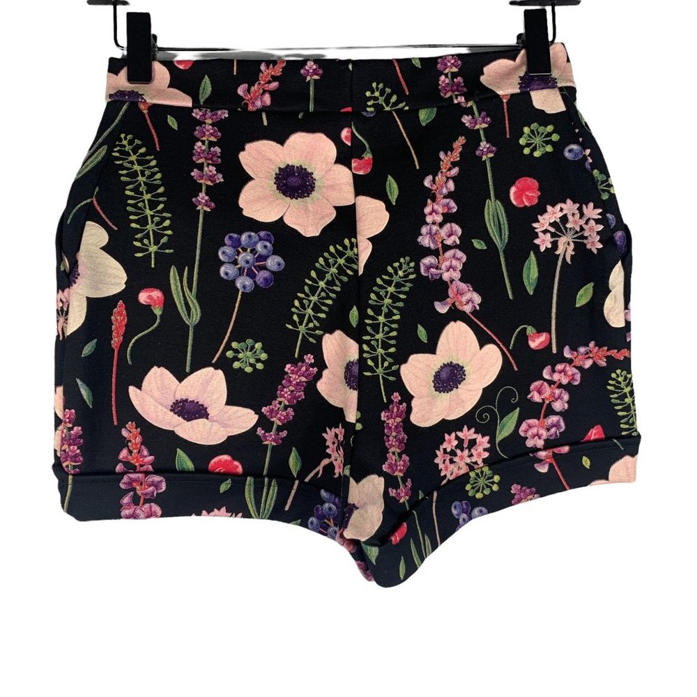 NWOT BlackMilk Vintage Bloom Pink High Waisted Floral Limited Rare Short Size S - Picture 7 of 9